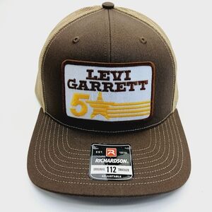 Tan and Brown Retro Patch Baseball Hat